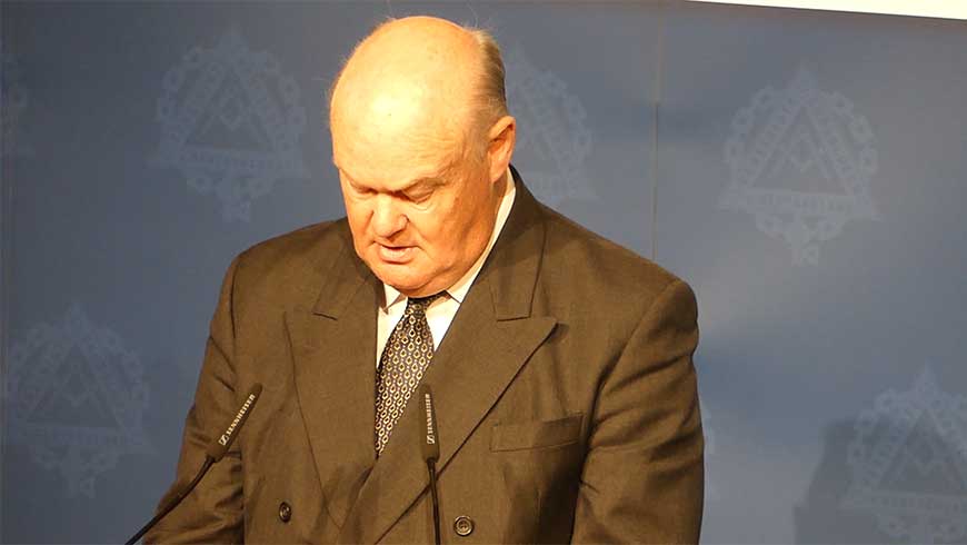 Ansprache von Peter Lowndes in Hannover